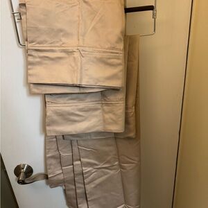 Kirkland Signature Tan king size Pillow cases 2 sets of 2 = 4 Cases